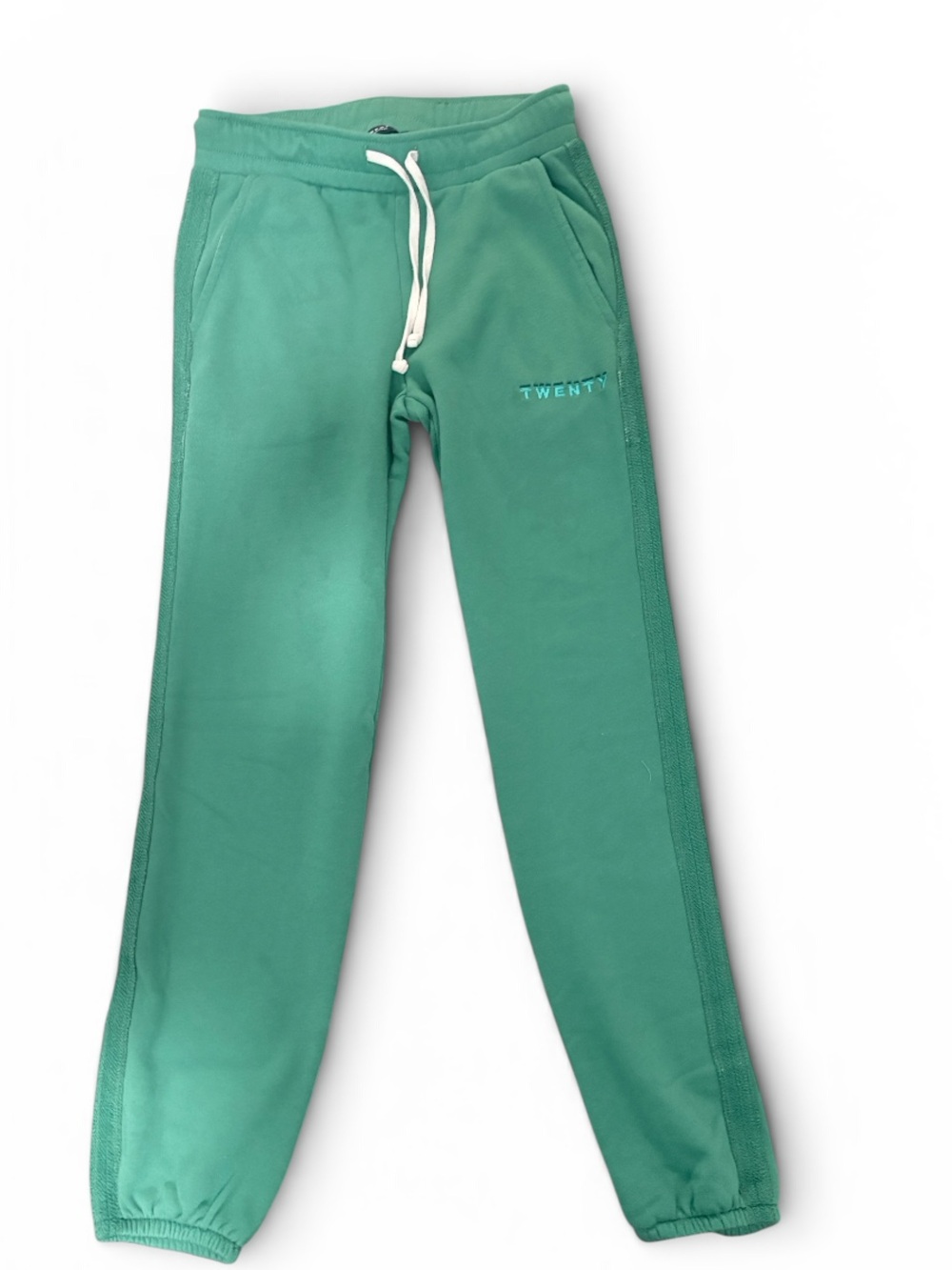 Twenty Montreal Green Drawstring Track Pants Size Smamm